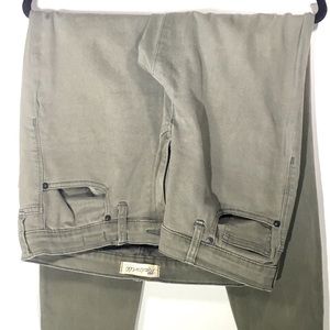 High Rise Green Skinny Madewell Jeans- size 31
